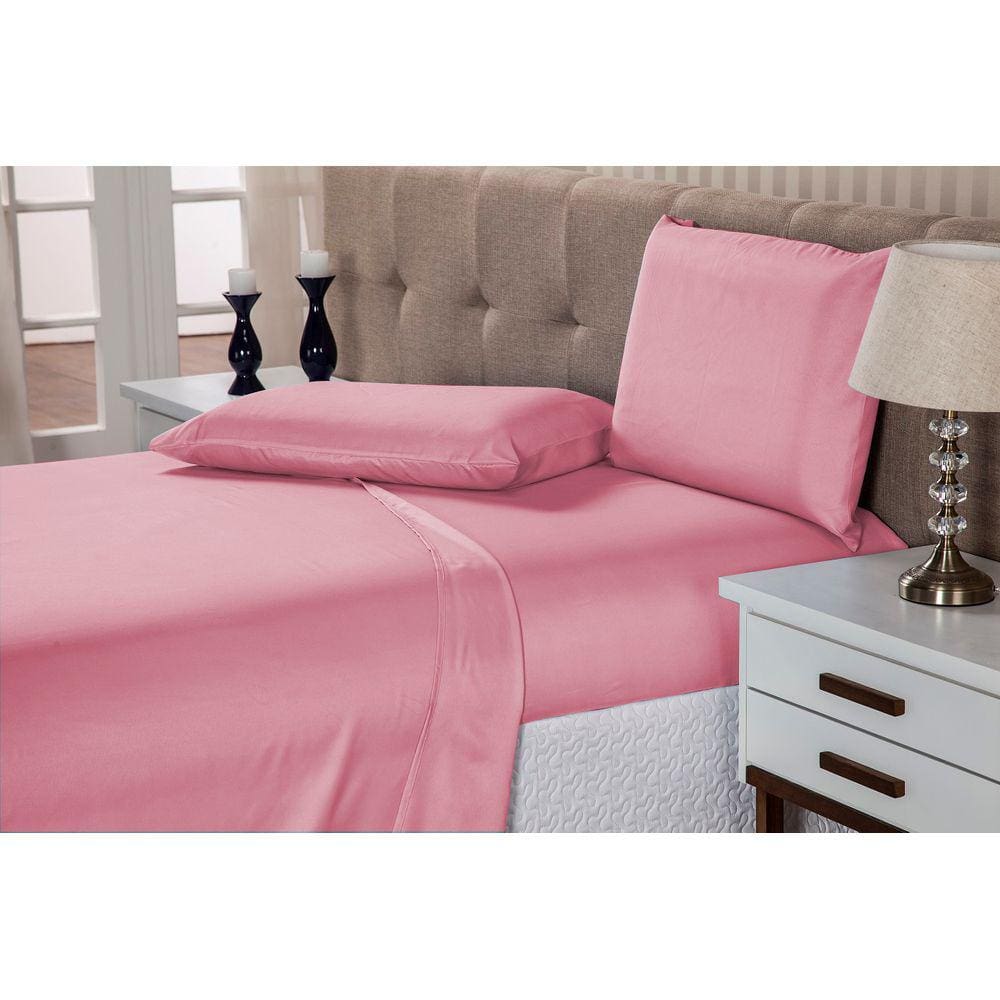 Jogo de Lençol 180 Fios Percal Hera 4 Tamanhos Casa Dona