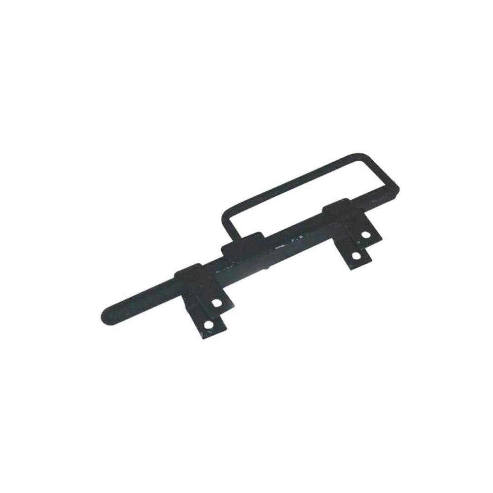 Trinco Cavalo Alça Para Portão E Porteira Aço Preto 280Mm
