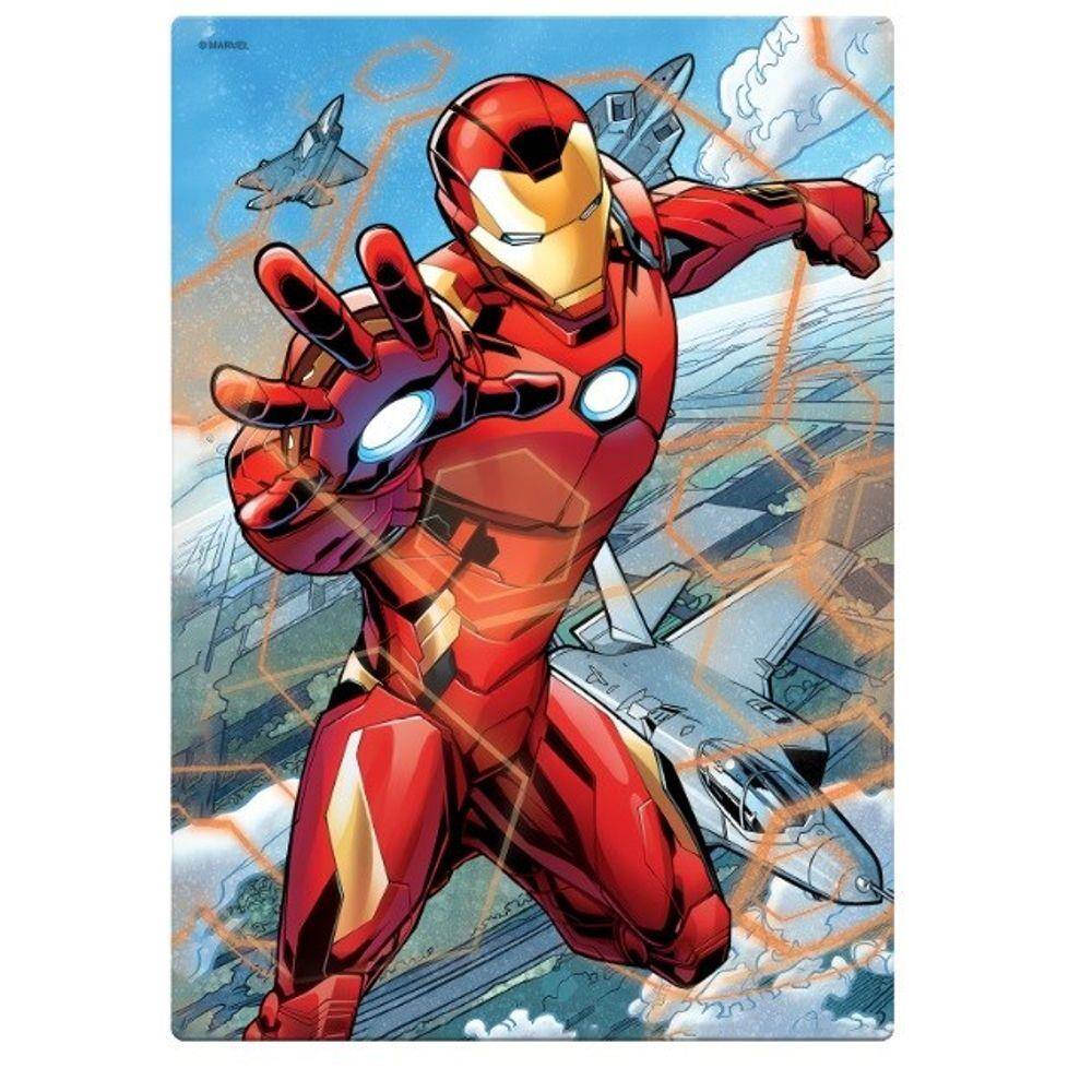 Quebra Cabeça 200 Peças Os Vingadores Homem De Ferro Toyster