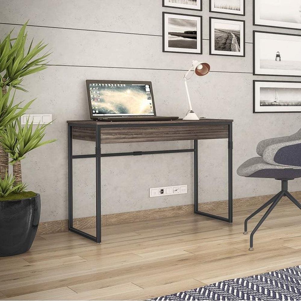 Mesa Escrivaninha para Computador 1 Gaveta Industrial Aço