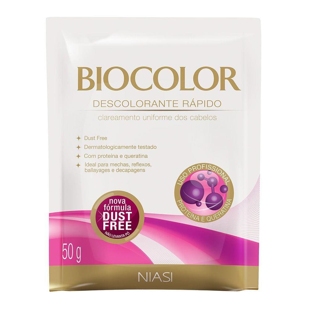 Sachê Descolorante Biocolor Proteína e Queratina 50g