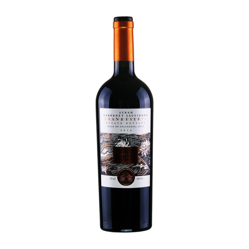 Vinho Tinto Syrah Cabernet Sauvignon Gran Reserva Viento Norte Safra 2016 - Chile Valle Colchagua - Viconago
