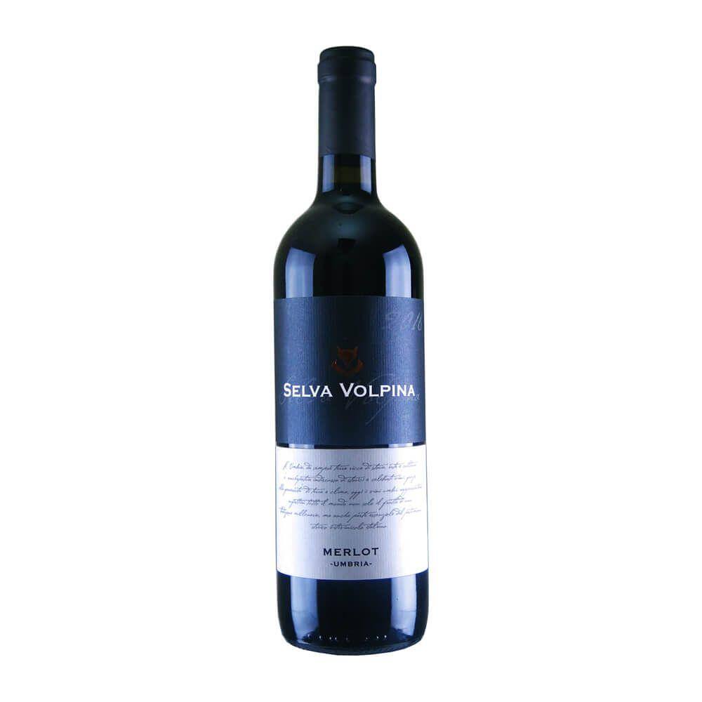 Vinho Tinto Merlot Selva Volpina Safra 2017- Itália Úmbria - Viconago