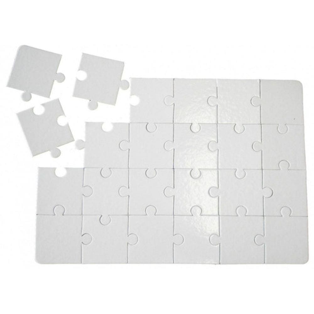 10 Quebra Cabeças 19 X 27 Cm - 24 Peças Para Sublimação