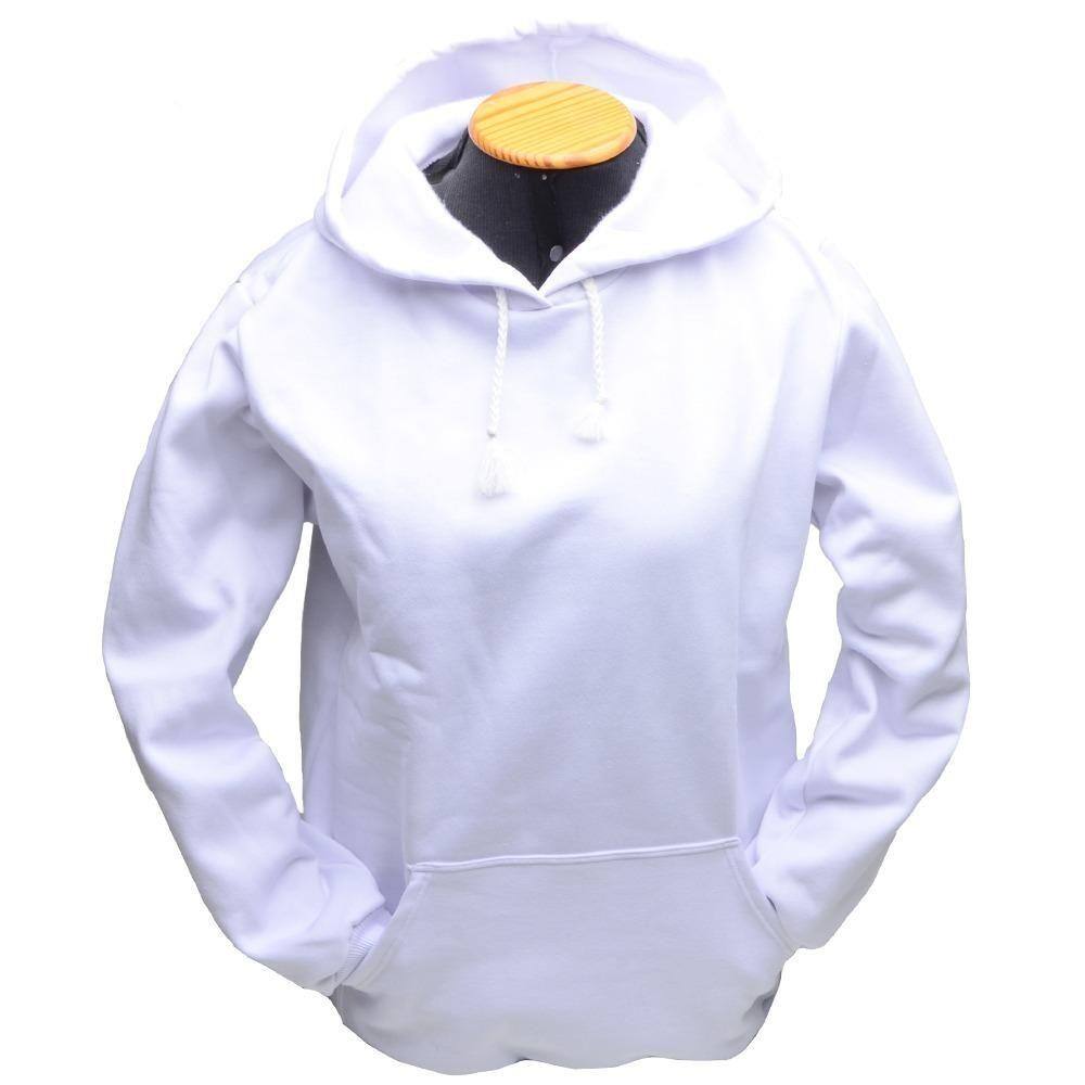 thick moletom com capuz blanks