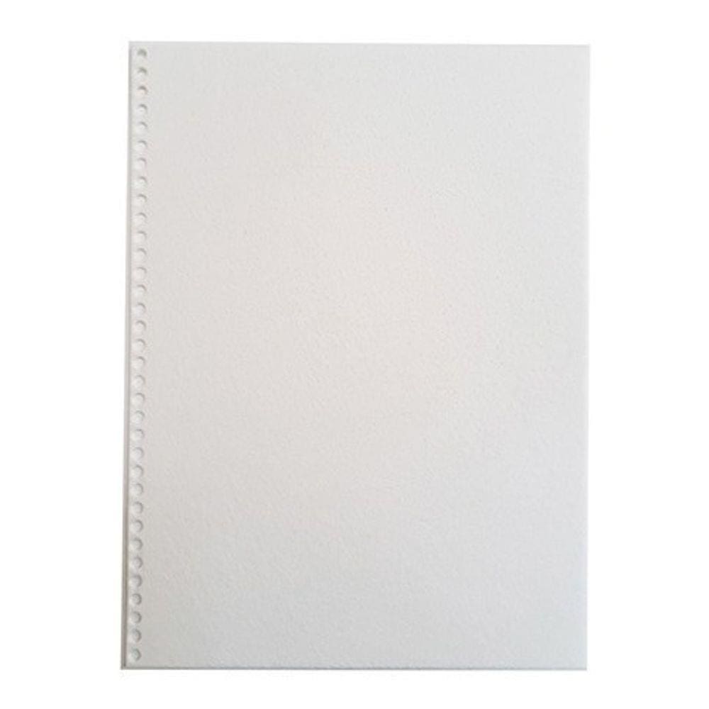 5 Cadernos Universitário Capa Dura Pet Branco Fosco 96 Fls