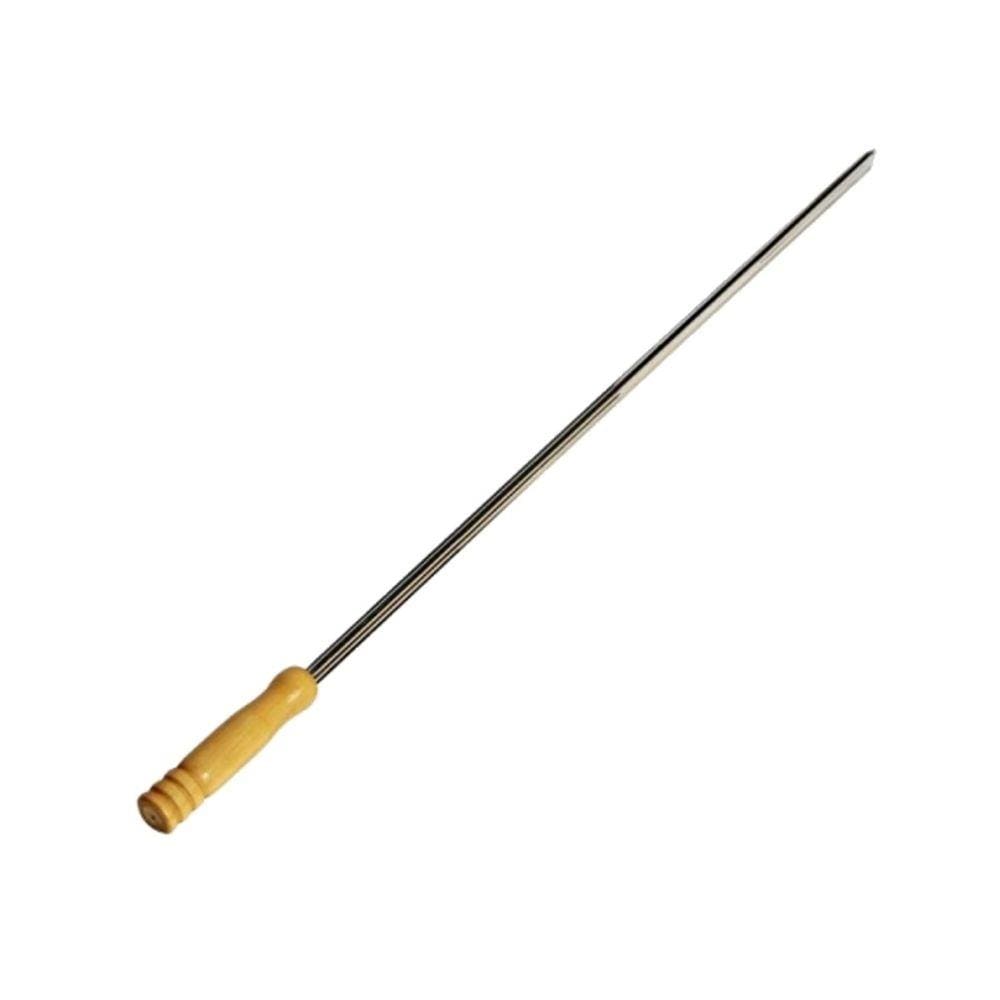 Garfo Para Churrasco Com Cabo De Madeira 45 Cm