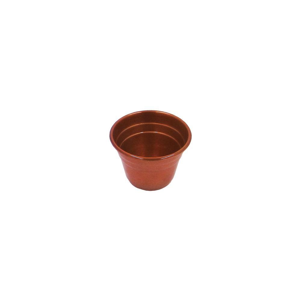 Vaso Alumínio Cobre Verniz PP 6,5x7cm Alumínios Vulcão