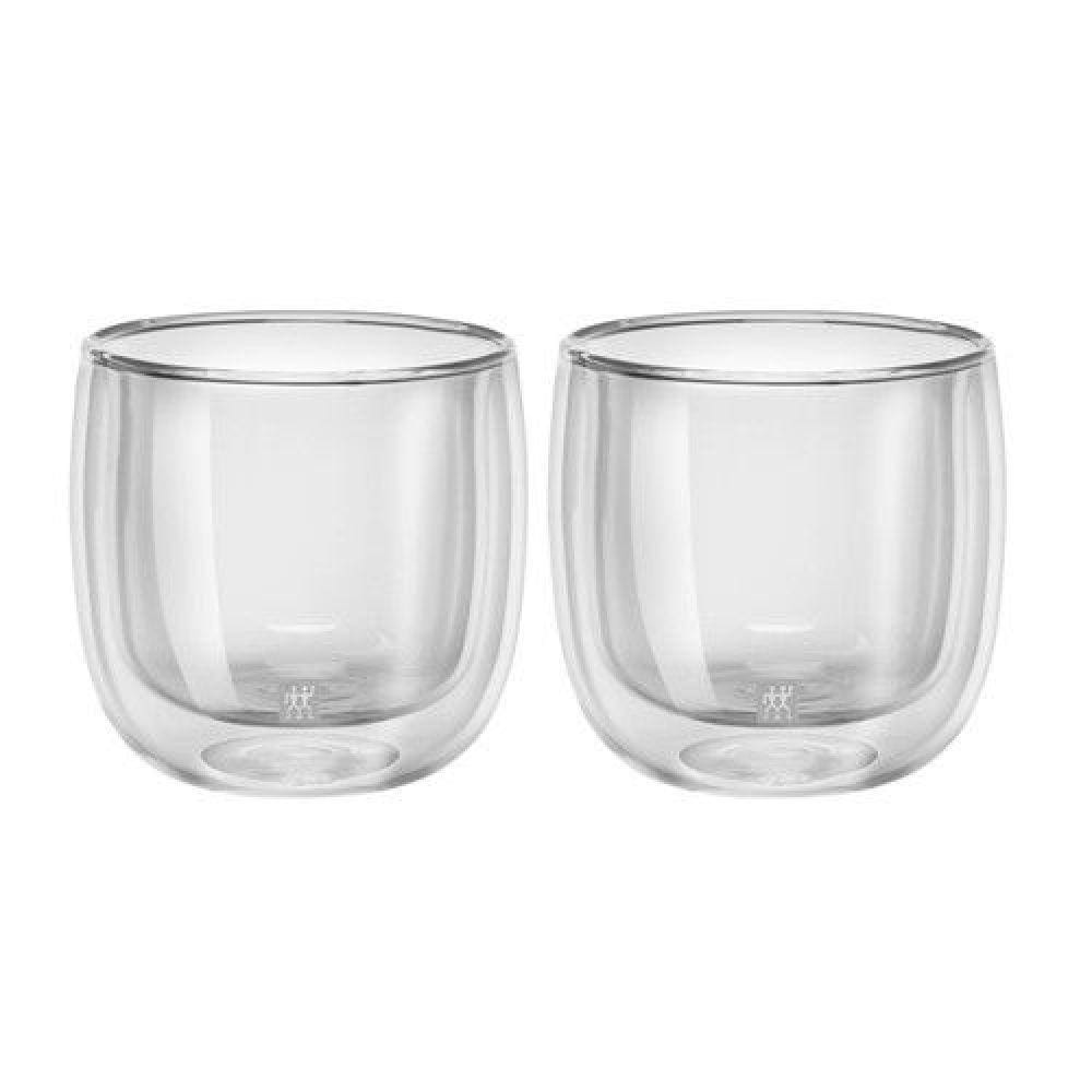 2 Copos de Vidro com Parede Dupla 240ml Sorrento Zwilling 89
