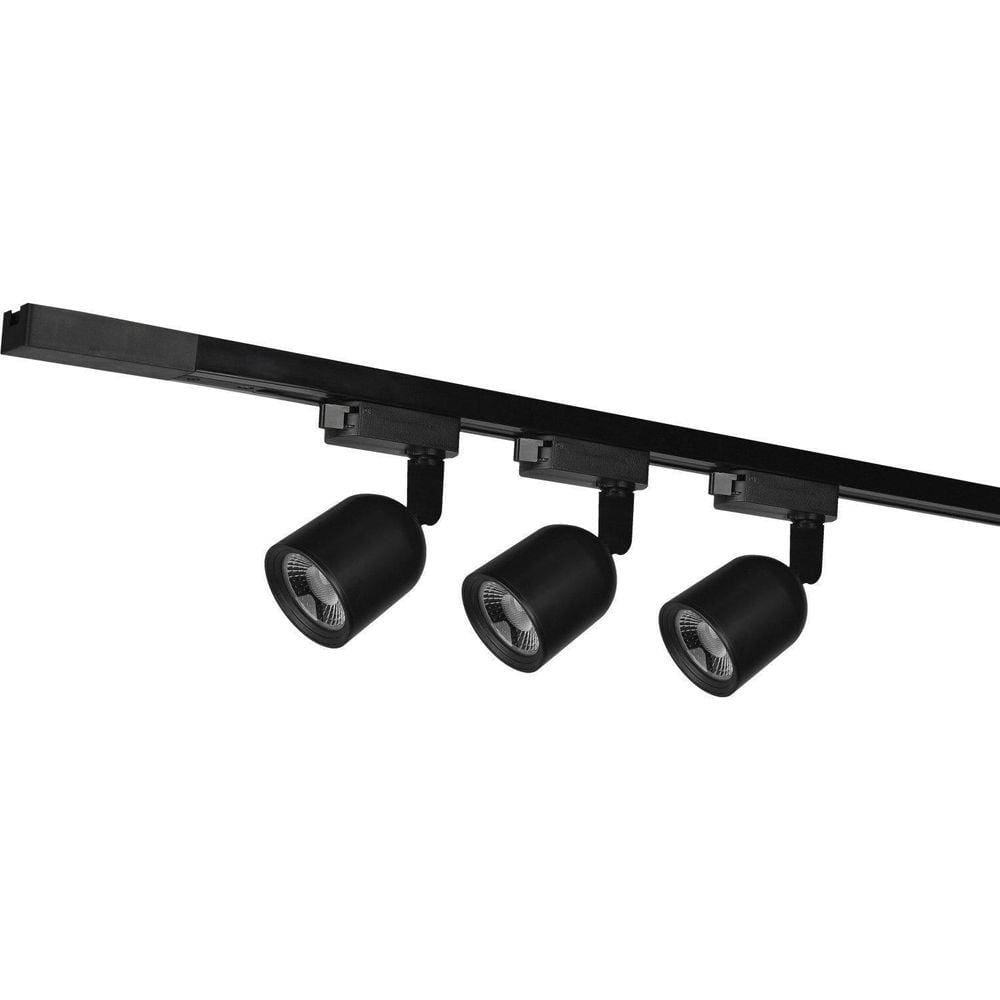 Spot De Trilho Elegance Preto 7W Bivolt Avant Branco Frio