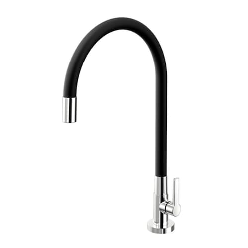 Torneira de Cozinha DOCOL para Mesa GALIFLEX Cromo/Preta 00966957 Menor preço em Torneira de Cozinha DOCOL para Mesa GALIFLEX Cromo/Preta 00966957