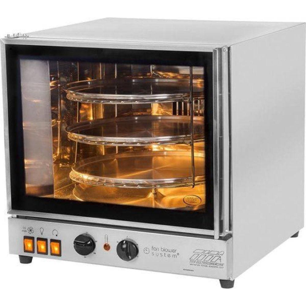 Forno Elétrico Giratório Turbo 3 Assadeiras FGE-3 Titã 220V