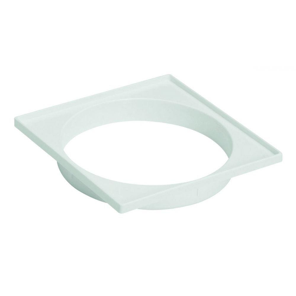 Porta Grelha Quadrada 150MM N20 Branco