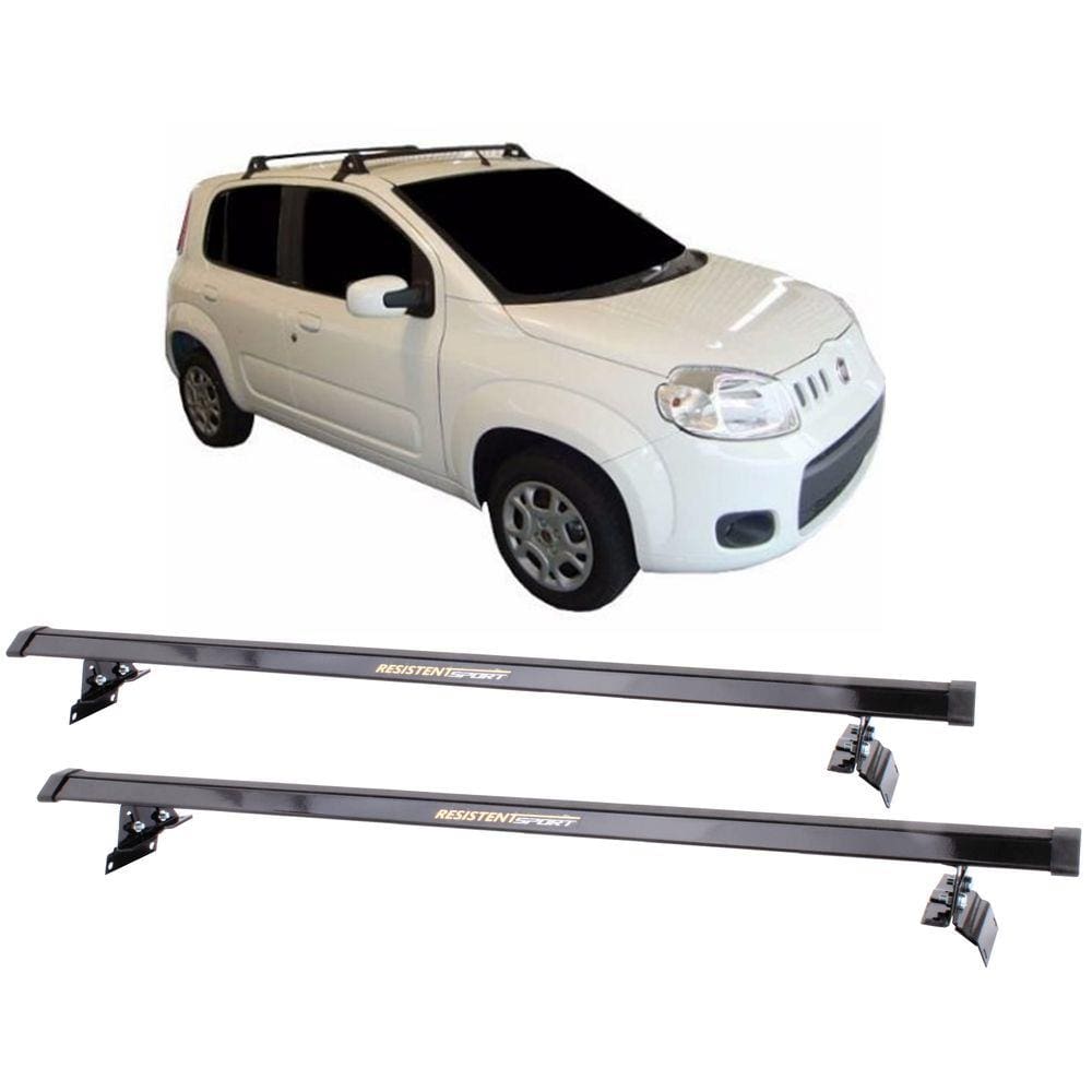 Rack Teto Resistent Sport Fiat Uno Vivace 11/18 4pts LW020