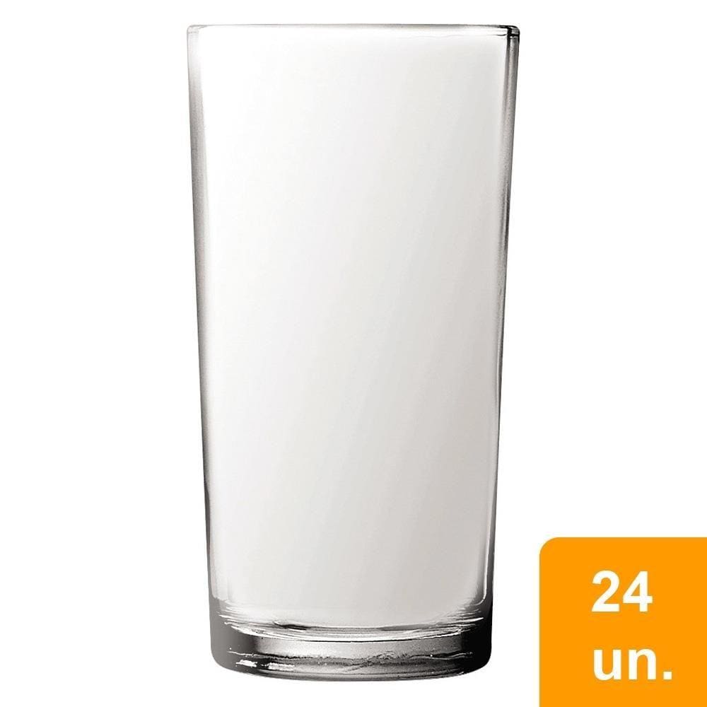 Conjunto de Copos 390ml Bar Long Drink 24 Peças - Nadir