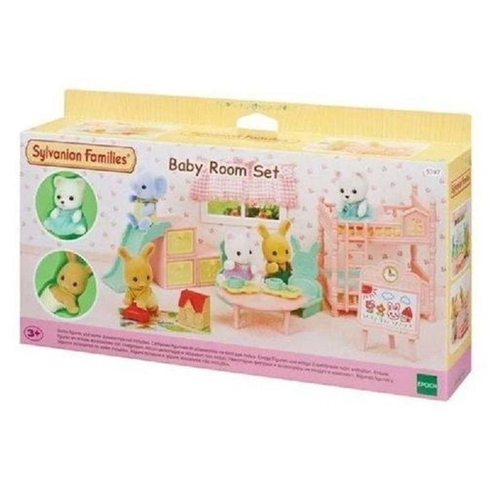 Sylvanian Families Conjunto Quarto De Bebê Clássico - Epoch Magia