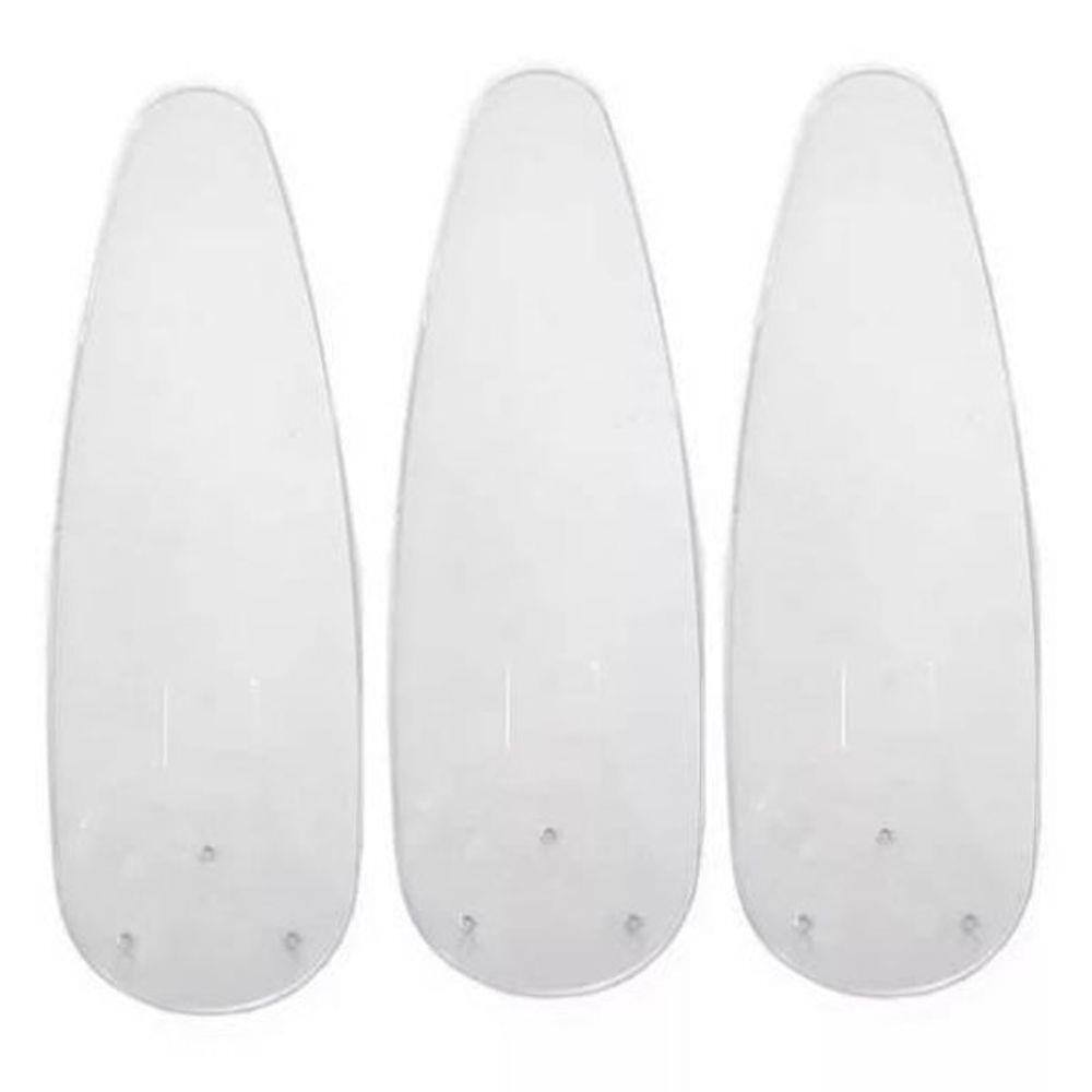 Hélice 3 Pás Ventilador De Teto Wind Ventisol Transparente