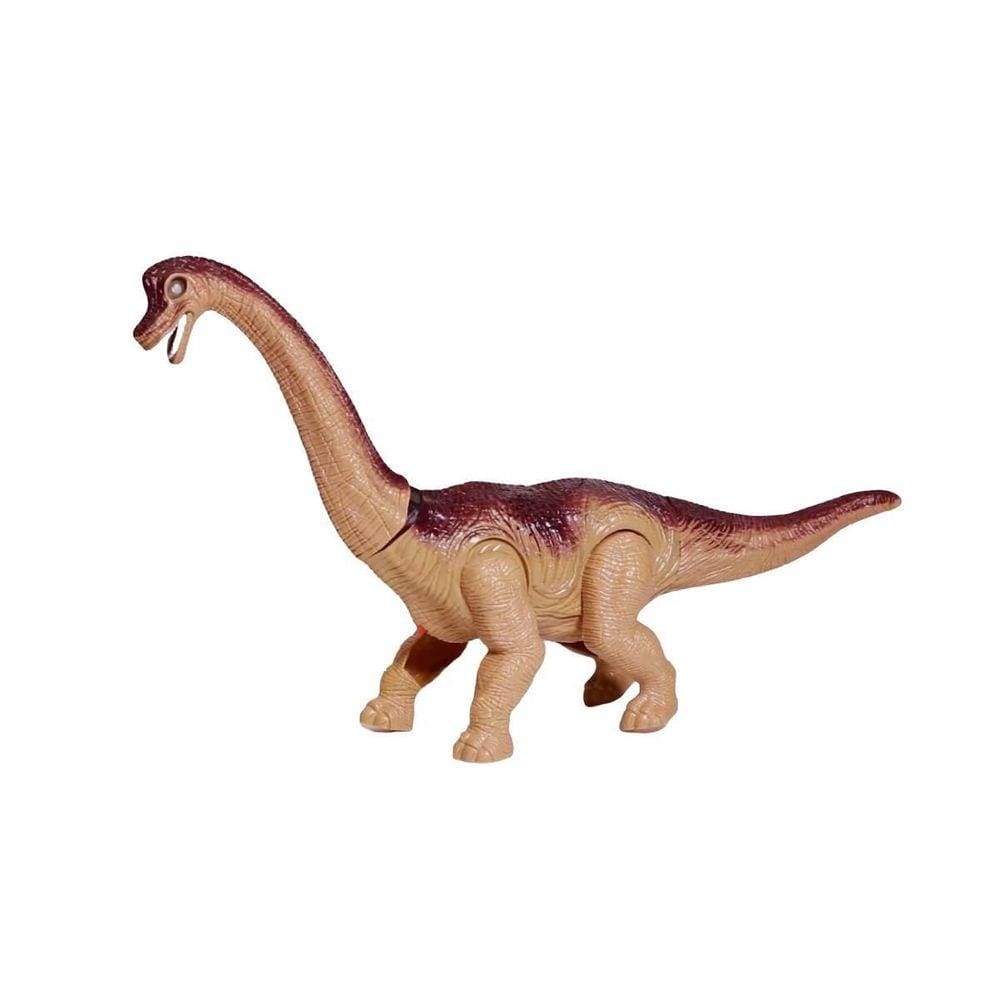 Braquiossauro Coleção Dinossauros Com Luz E Som Zoop Toys