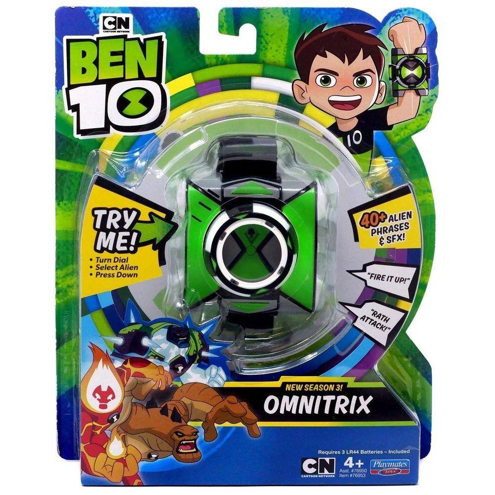 Relógio Horas Digital Ben10 Com Luz E Som Omnitrix Omniverse