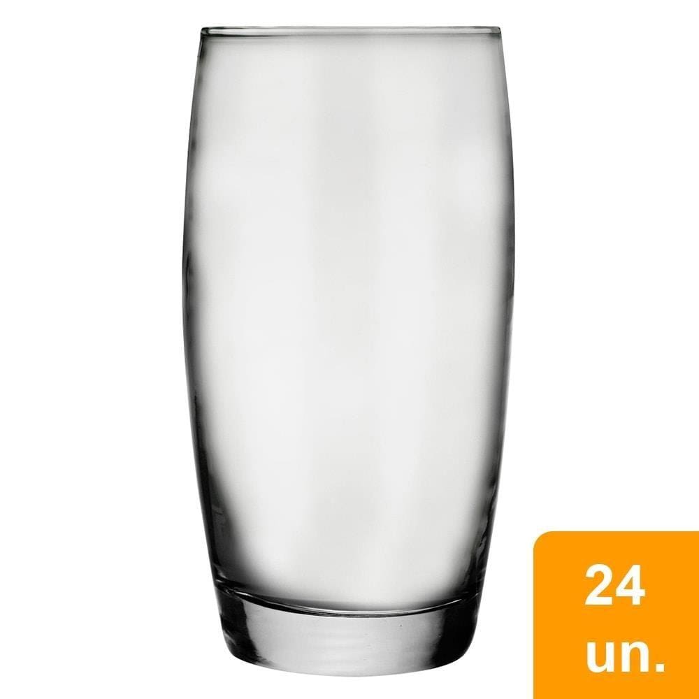 Conjunto de Copos 400ml Oca Long Drink 24 Peças - Nadir
