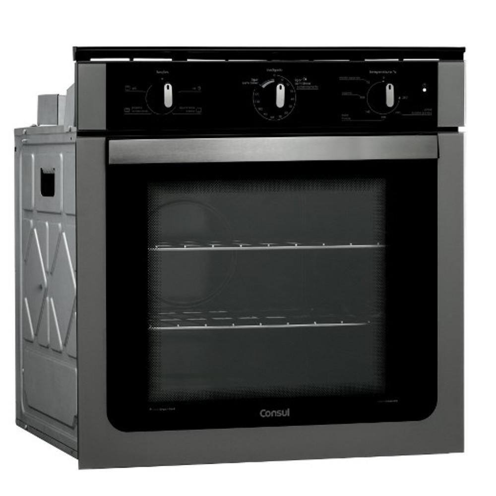 Forno Elétrico de Embutir Consul 84L Grill Timer Menu Controle Fácil 220V COB84AR