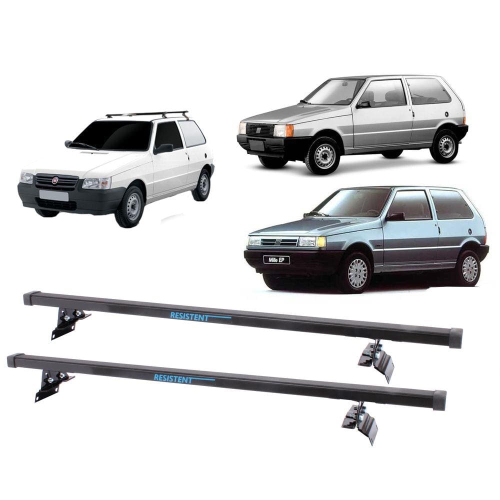 Rack Teto Resistent Sport Fiat Uno 2pts 1986 ate 2014 LW124