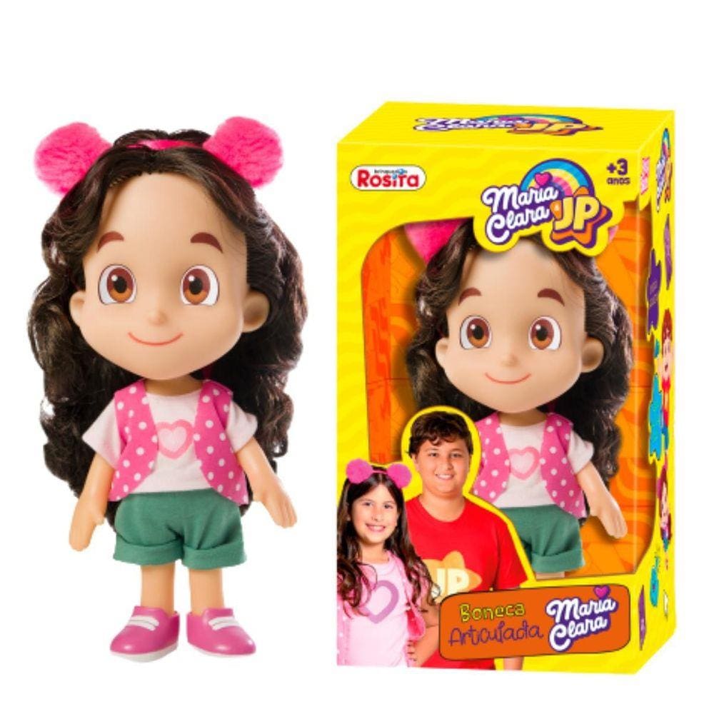 Boneca Mc Divertida r Original Articulada Baby Brink