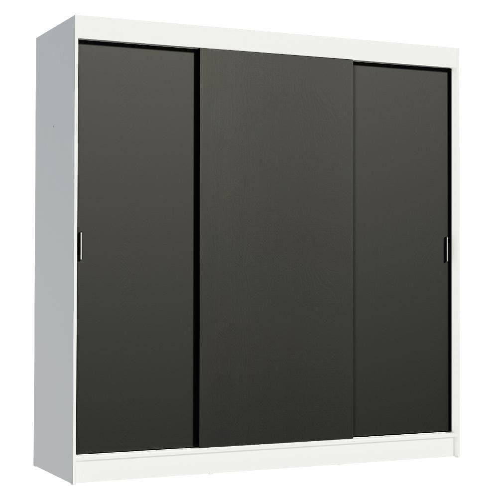 Guarda-roupa Casal Reno 3 Portas de Correr Madesa