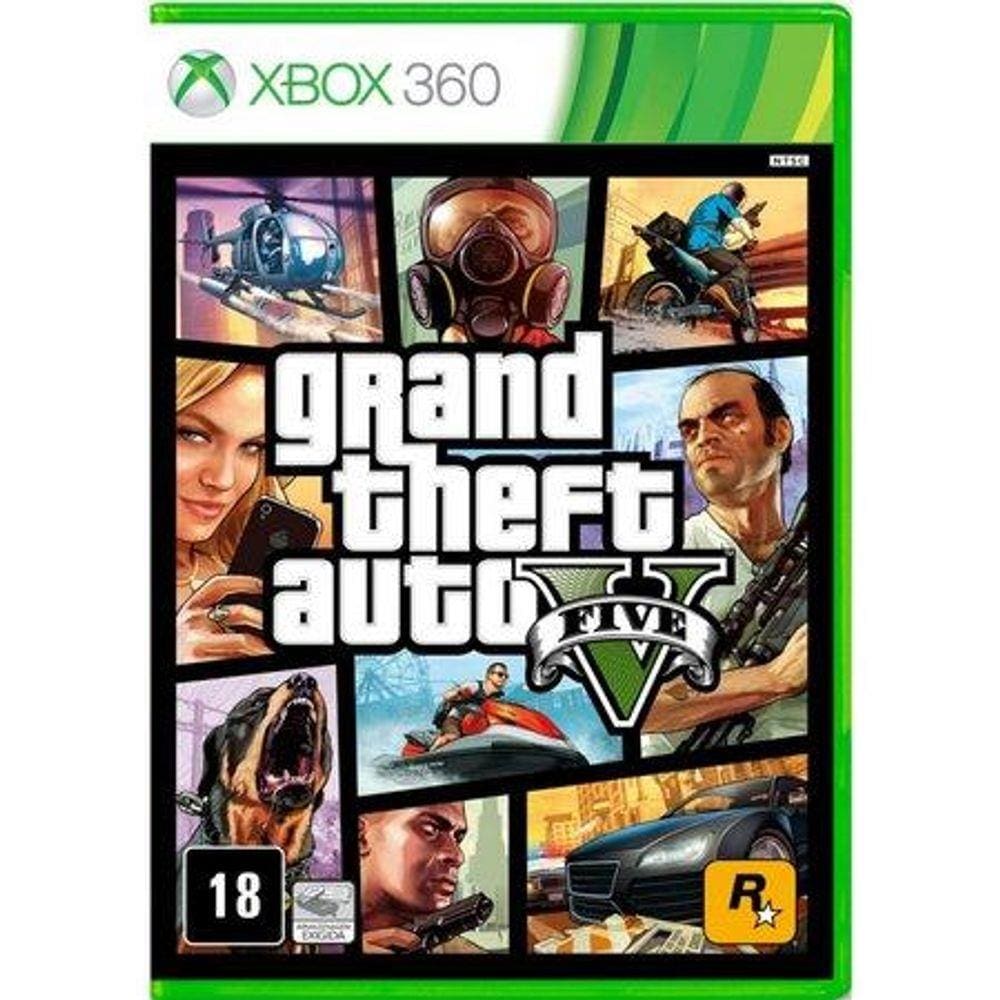 GTA 5 Xbox 360 Apenas Disco de Instalação