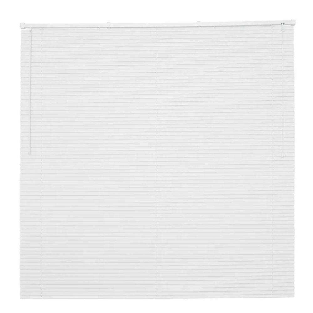 Persiana Horizontal de PVC Premier 160x160cm Branco Evolux