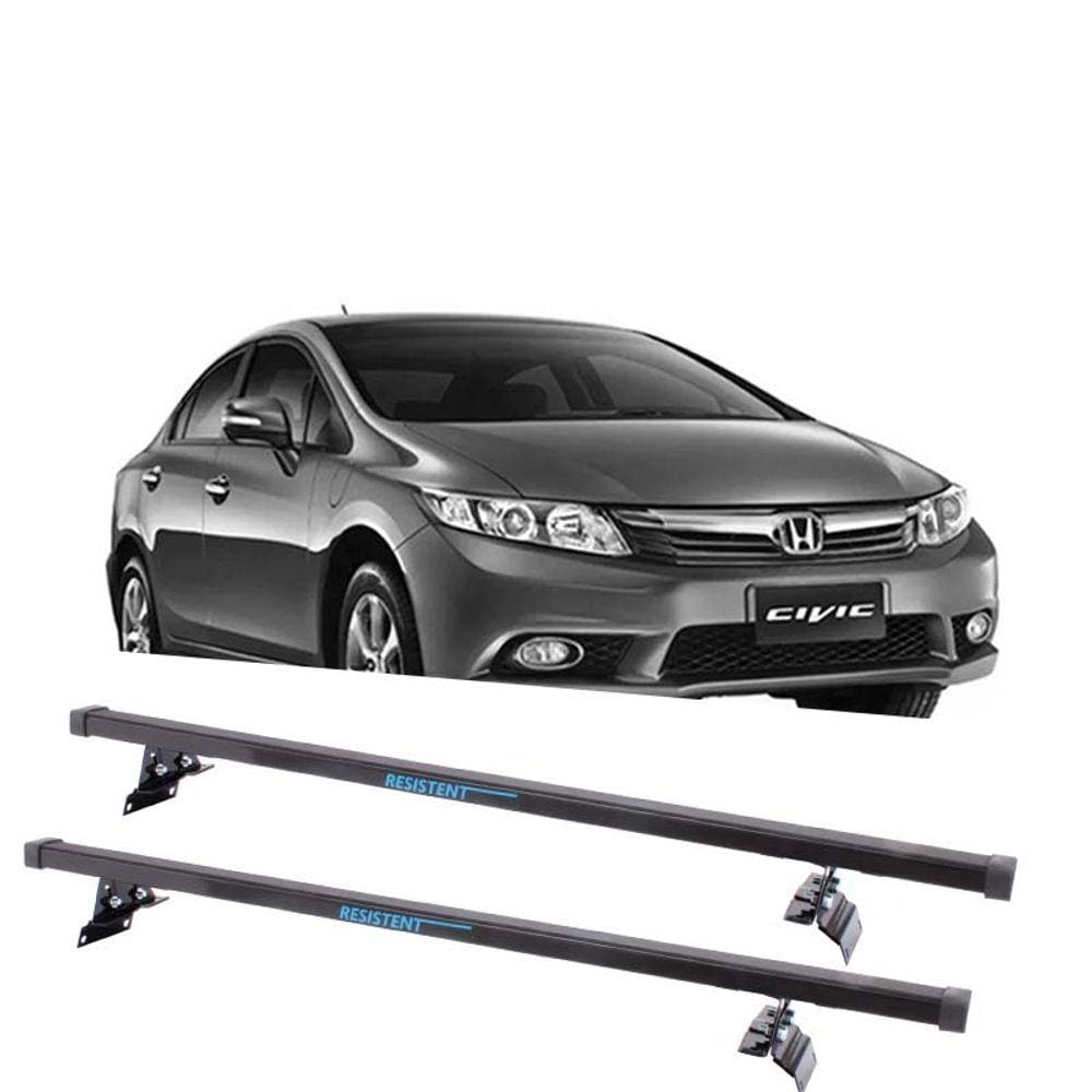 Rack Teto Resistent Sport Honda Civic 2012 até 2014 LW148