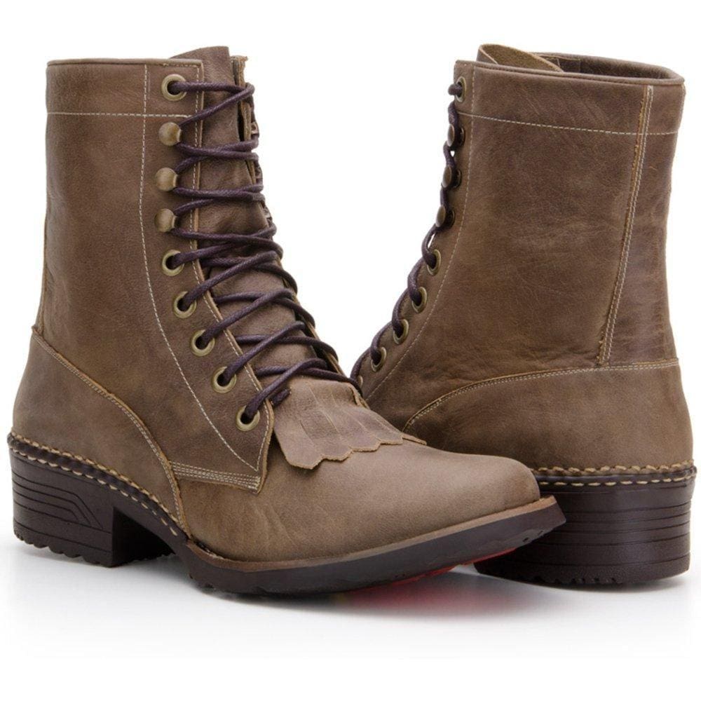 Bota Country Capelli Boots em Couro com Amarração Masculino