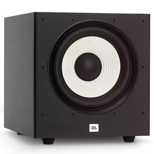 JBL A100P Subwoofer ativo de 10" com 300 watts Preto Bivolt Menor preço em JBL A100P Subwoofer ativo de 10" com 300 watts Preto Bivolt