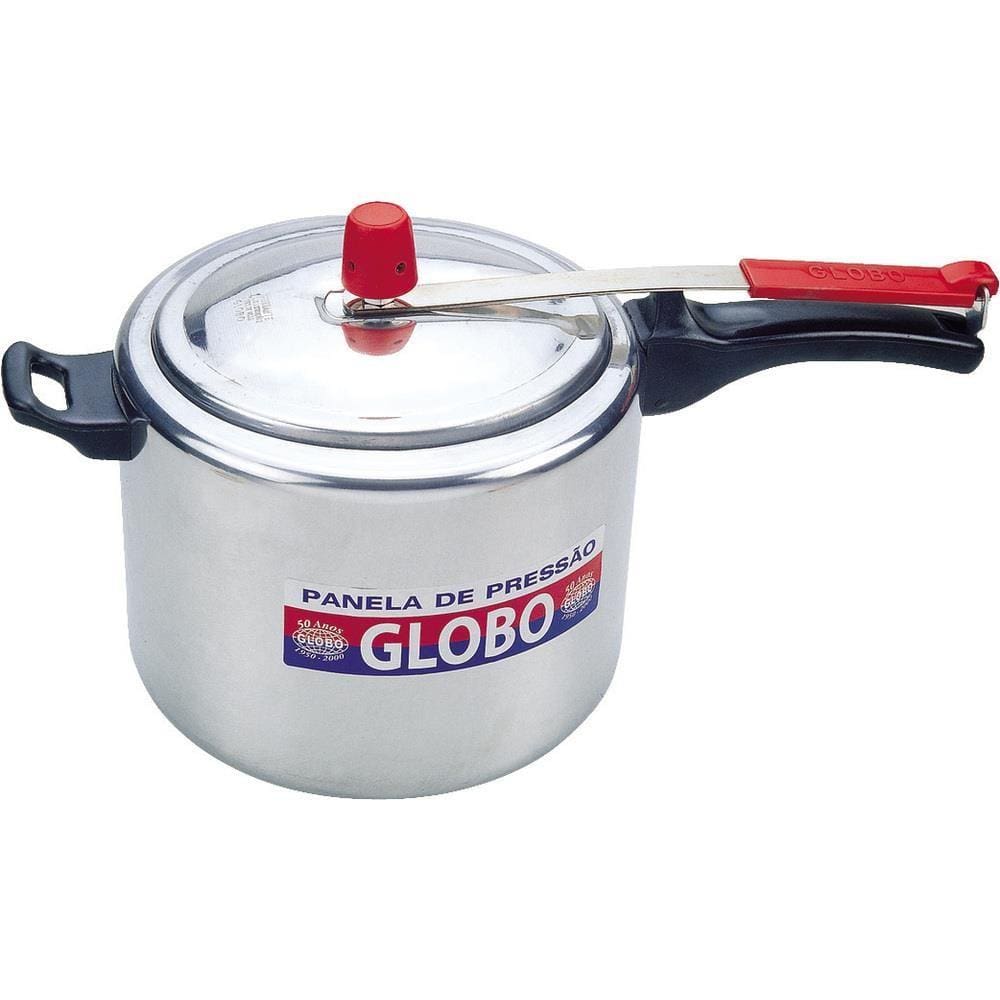 Panela de Pressão Globo Polida 7 Litros