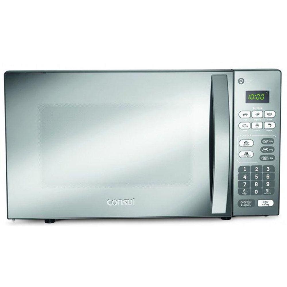 Forno de Micro-ondas Consul CM020BF com Função Descongelar, Design Moderno e Espelhado - 20L