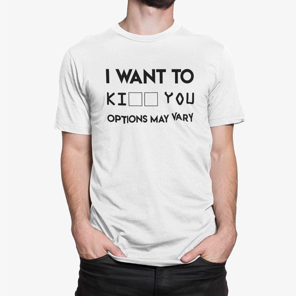 Camiseta ECF Masculina I Want To Manga Curta Branca Poliester