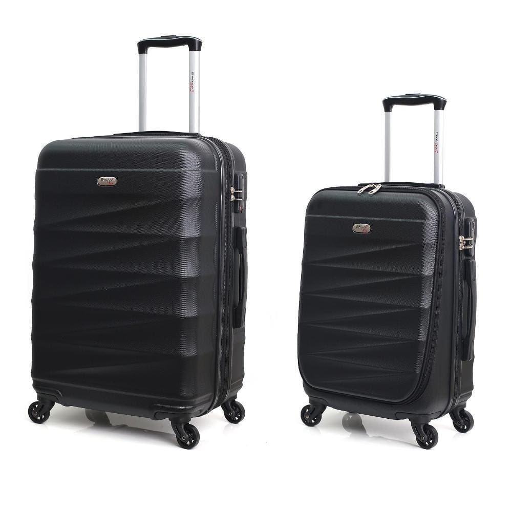 Conjunto malas de viagem Berna expansivel Swiss Move Preta