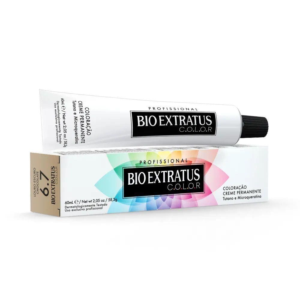 Coloração Bio Extratus 6.7 - Louro Escuro Chocolate 60ml