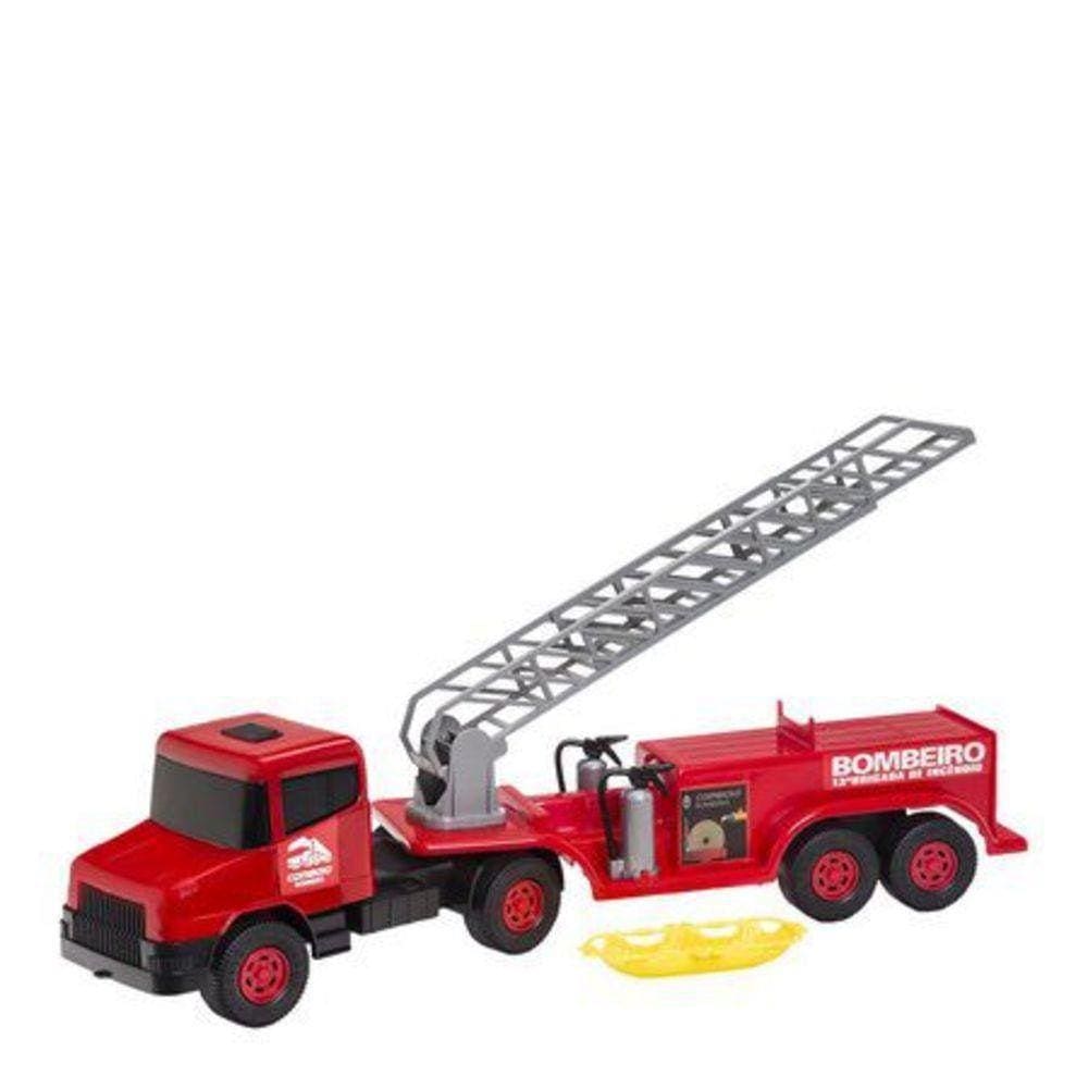 Caminhão Comboio - Bombeiros - Cardoso Toys