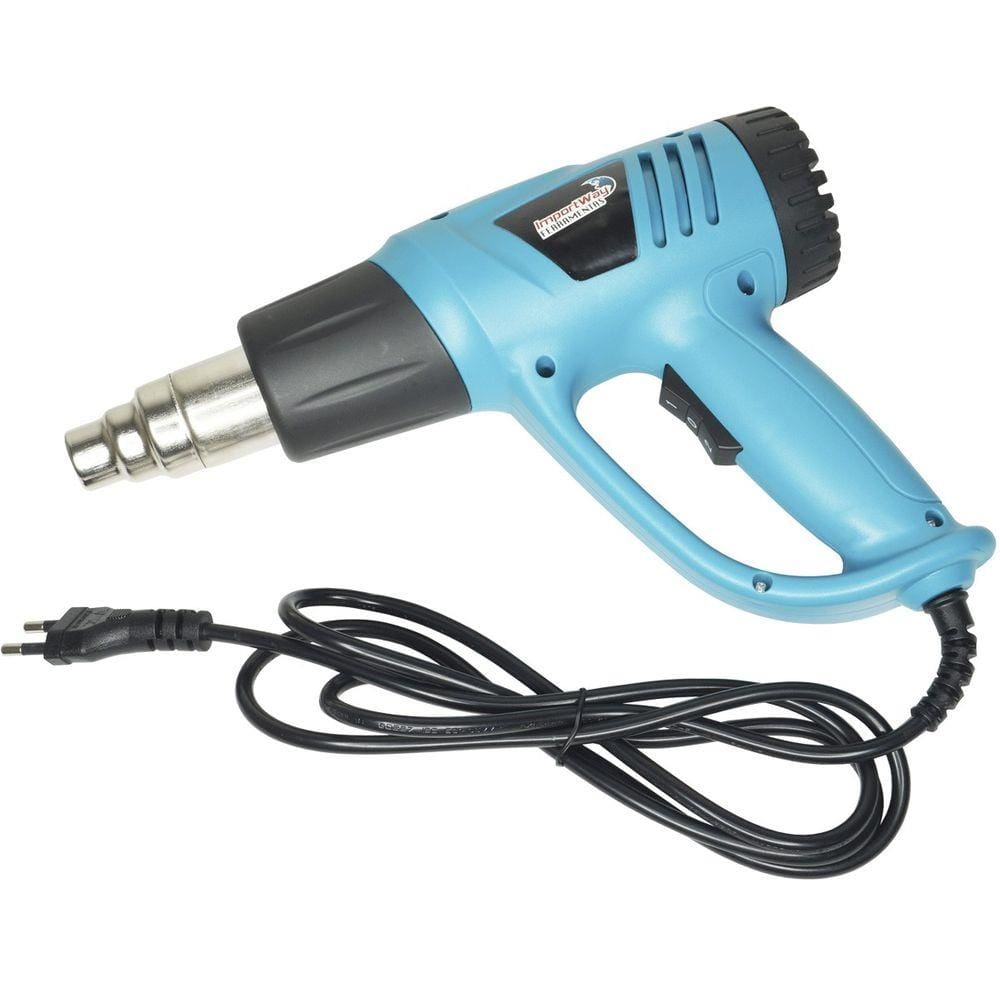 Soprador Térmico Ar Quente 2000W Kit Bicos Espátulas Maleta 350° 600° 220V Importway IWST-220MA