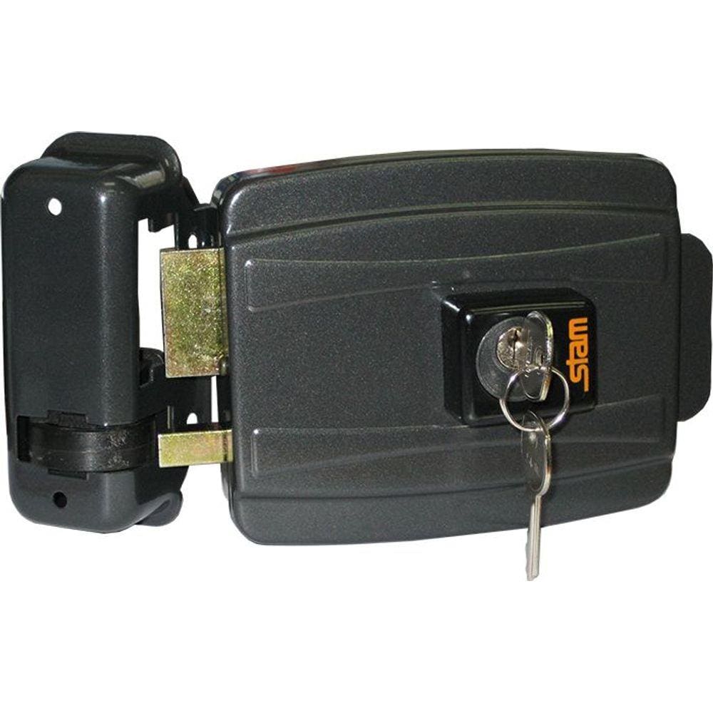 Fechadura Elétrica Stam CIL.40MM Grafite - 40091