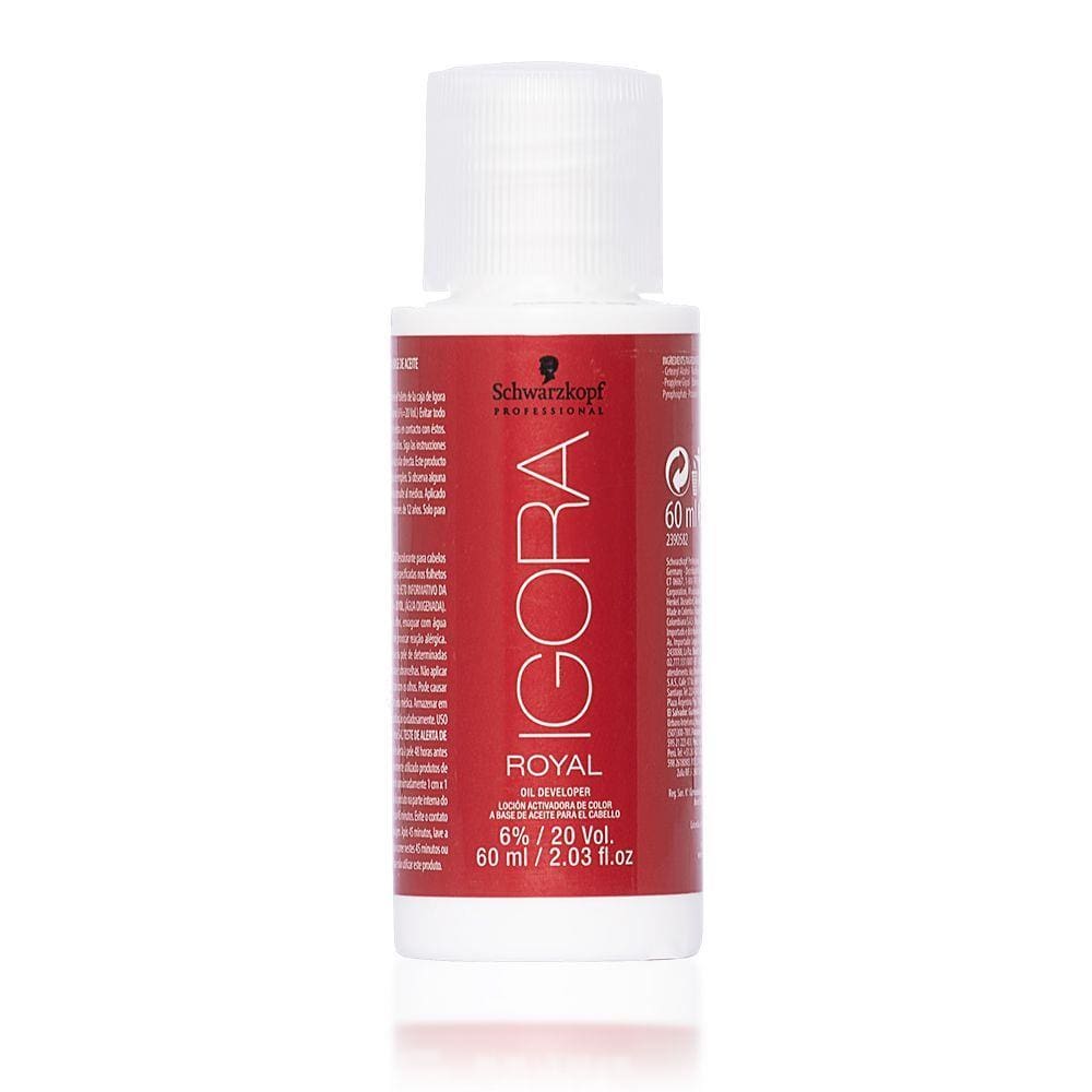 Schwarzkopf Água Oxigenada Igora Royal 20Vol 6% - 60ml