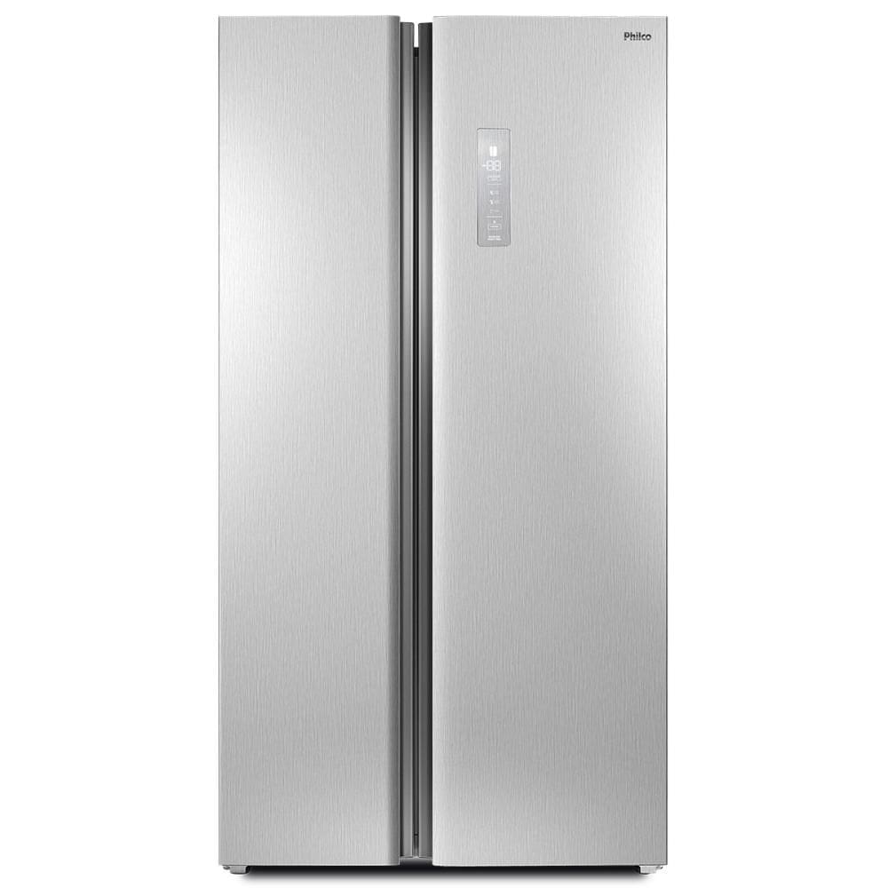 Refrigerador Philco Side By Side 489L PRF504I Freezer e Geladeira