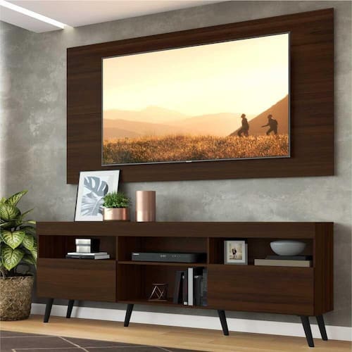 Rack c/ Painel p/ TV até 65" e Pés Retrô Flórida Multimóveis Duna/Preto é ruim? Rack c/ Painel p/ TV até 65" e Pés Retrô Flórida Multimóveis Duna/Preto é boa?
