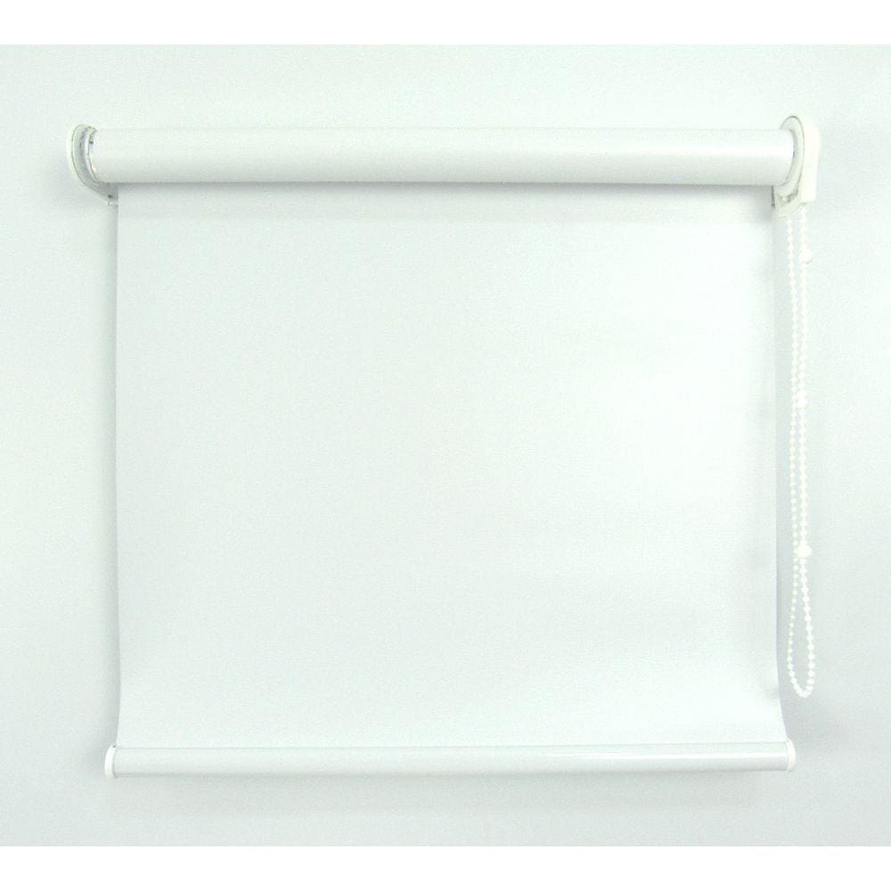 Cortina Rolô Pinpoint Blackout Crisdan 1,80 Largura X 2,30 Altura Branco