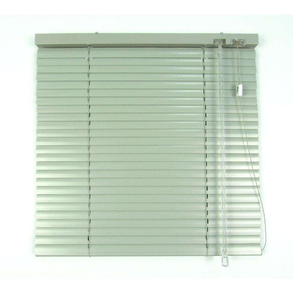 Persiana Horizontal 25Mm Alumínio Crisdan Largura 1,00 X 1,40 Altura Cinza