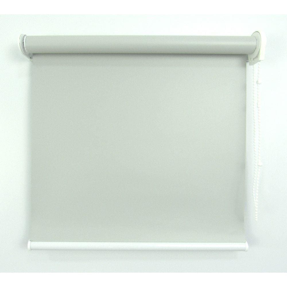 Cortina Rolô Pinpoint Blackout Crisdan 1,35 Largura X 1,35 Altura Cinza