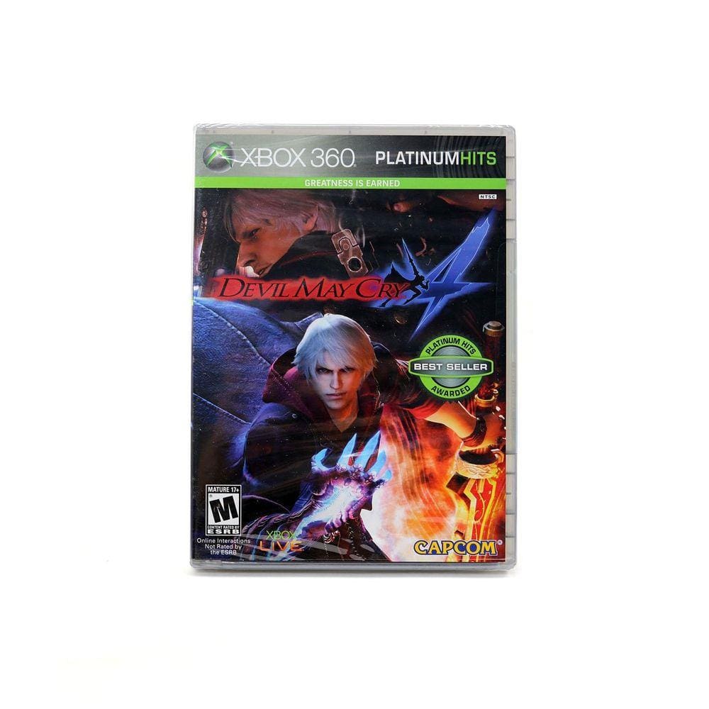 Jogo Novo Midia Fisica Devil May Cry 4 Original pra Xbox 360 na