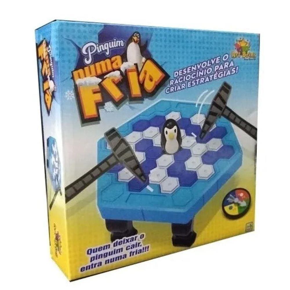 Quebrando Gelo Pinguim Numa Fria Brinquedo Infantil