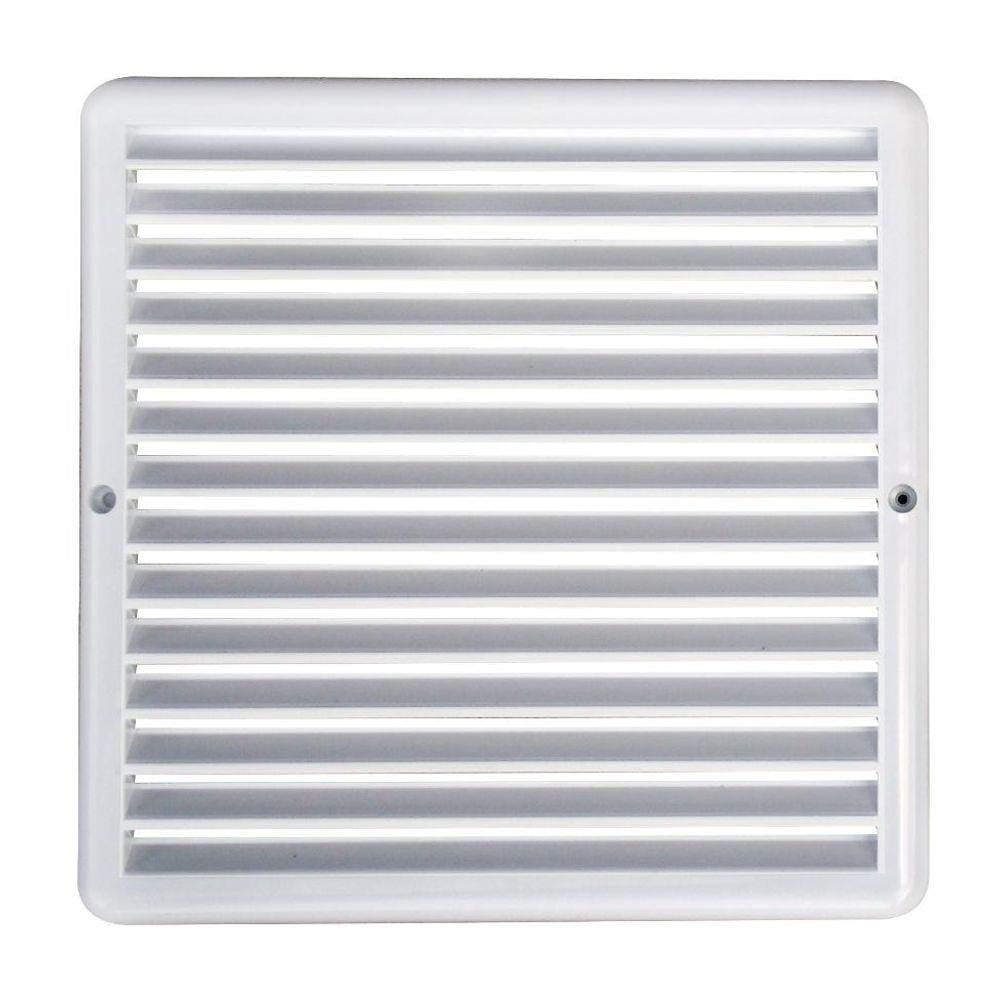 Grade De Ventilação Quadrada De Plástico 25x25 Cm